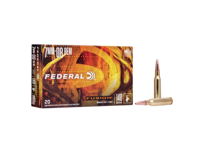 Federal Fusion Rifle Cartridges, 7mm-08 Remington, 20