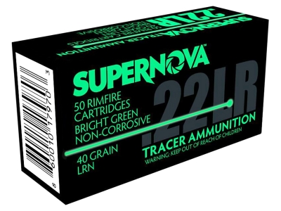 Supernova Green Tracer, .22 LR, 50