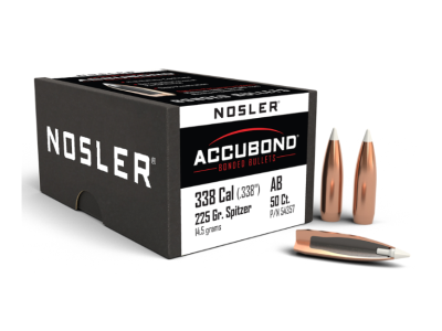 Nosler AccuBond 338Cal, 50