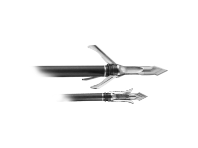 Grim Reaper Crossbow Razortip Broadheads 125 gr. 1.5 in. 3 pk., Black, 3 count