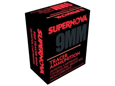 Supernova Red Tracer, 9mm Luger, 20
