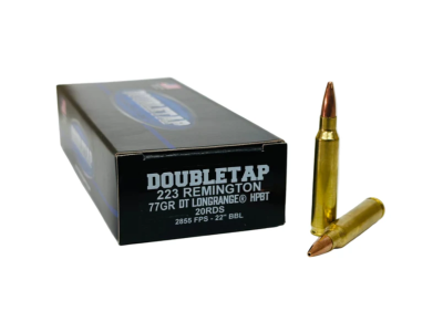 DoubleTap Longrange Centerfire Rifle Cartridges, .223 Remington, 20