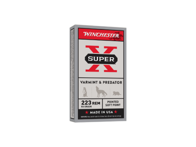 Winchester Super X 223 Rem 55gr, .223 Remington, 20