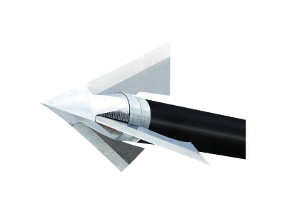 QAD Exodus Broadheads Full Blade 125 gr. 3 pk., 3 count, Silver
