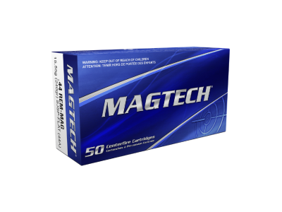 Magtech Range/Training Handgun Cartridges, .44 Magnum, 50