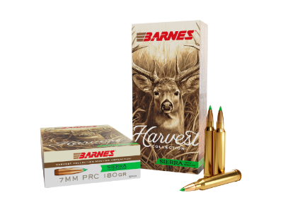 Barnes Harvest Collection Rifle Cartridges, 7mm PRC, 20