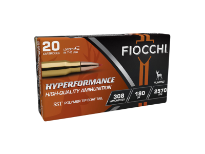 Fiocchi Hyperformance Rifle Rounds, .308 Winchester, 20