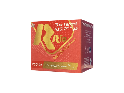 Rio Ammunition Top Target Shotshell Loads, .410 bore, 25