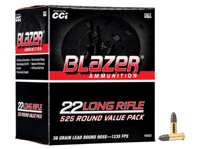 CCI Blazer Rimfire, .22 LR, 525
