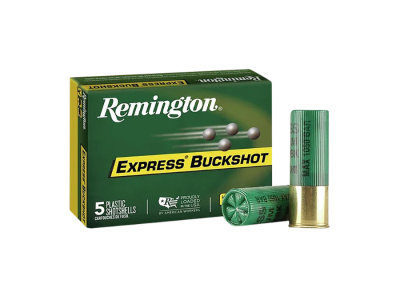 Remington Express Buckshot Shotshell Loads, 12 Gauge, 5