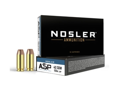 Nosler Assured Stopping Power Handgun, .40 S&W, 50