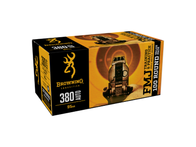 Browning Centerfire Handgun Cartridges, Value Pack, .380 ACP, 100