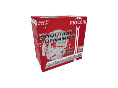 Fiocchi Shooting Dynamics Target Shotshell Loads, 12 Gauge, 25