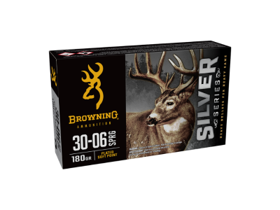 Browning Silver Series Centerfire Rifle Cartridges, .30-06 Springfield, 20