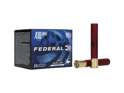 Federal Game Load Upland Hi-Brass Shotshell Loads, .410 bore, 25