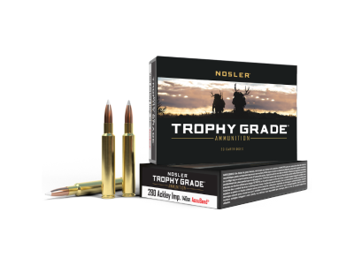 Nosler Trophy Grade Rifle Rounds, .280 Ackley Improved, 20