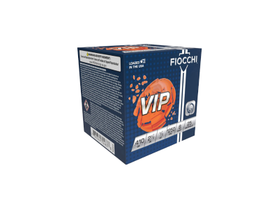 Fiocchi Exacta Target VIP Shotshell Loads, 1/2 oz., 8 Shot Size, .410 bore, 25