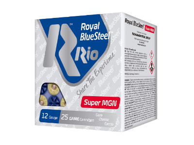 Rio Ammunition Royal BlueSteel Super Magnum Shotshell Loads, 12 Gauge, 25