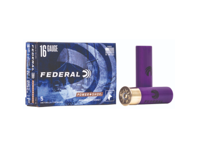 Federal Power-Shok Buckshot Shotshell Loads, 16 Gauge, 5