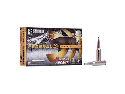 Federal Terminal Ascent Rifle Cartridges, 6.5 Creedmoor, 20