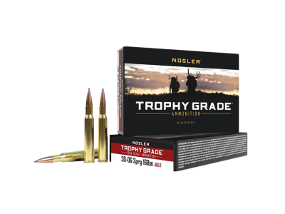Nosler Trophy Grade Long-Range Rifle Rounds, .30-06 Springfield, 20