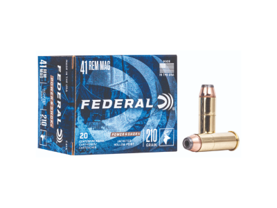 Federal Power-Shok Centerfire Handgun Cartridges, .41 Magnum, 20