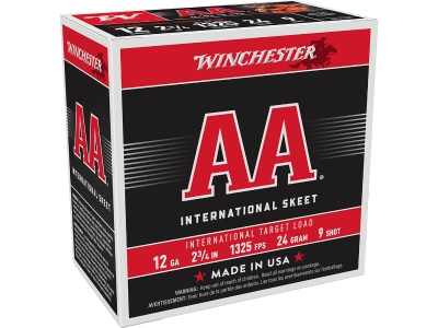 Winchester AA International Target, 12 Gauge, 25