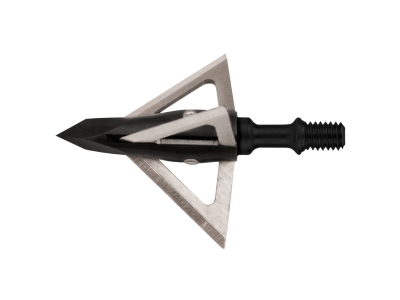Muzzy Trocar Broadheads 3 Blade 100 gr. 3 pk., 3 count, Silver