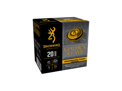 Browning Golden Clays Shotshell Loads, 20 Gauge, 25