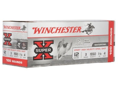 Winchester Super X Xpert High Velocity 12Gauge 3" 1 1/8oz 4Shot*Value Pack, 12 Gauge, 200