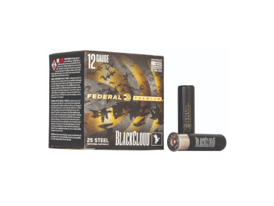 Federal Black Cloud FS Steel Shotshell Loads, 12 Gauge, 25