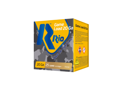 Rio Ammunition Game Load Shotshell Loads, 20 Gauge, 25