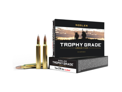 Nosler Trophy Grade Rifle Rounds, 7mm Shooting Times Westerner, 20