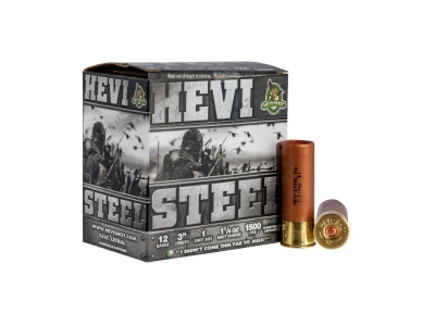 Hevi-Shot Steel Goose & Waterfowl Shotgun Ammunition, 12 Gauge, 25