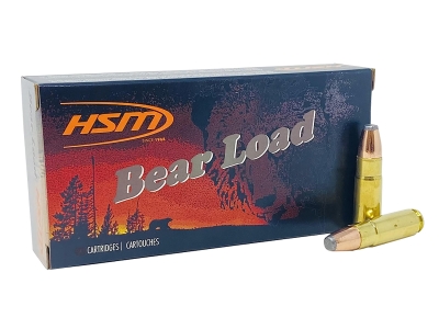 HSM Bear Load 458 SOCOM 350 gr Jacketed Flat Point, .458 SOCOM, 20