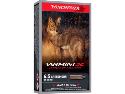 Winchester Ammo X65PXP Varmint X  6.5Creedmoor 95gr 20 Per Box/10 Case, 6.5 Creedmoor