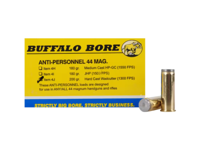BBA Anti-Personnel Strictly Business Handgun Rounds, .44 Magnum, 20