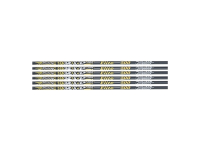 Victory RIP Elite Shafts .204 Diameter with Inserts and Nocks, Black, 12 Count