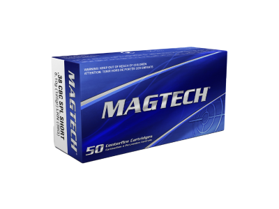 Magtech Range/Training Handgun Cartridges, .38 Special, 50