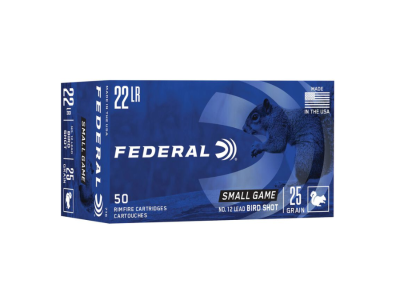 Federal Small Game and Target Rimfire Rounds, .22 LR, 50