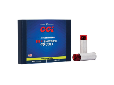 CCI Pest Control Big 4 Shotshell, .45 Colt, 10