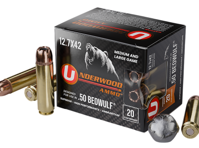 Underwood XTP, .50 Beowulf, 20