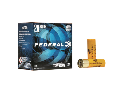 Federal Top Gun Shotshell Loads, 20 Gauge, 25
