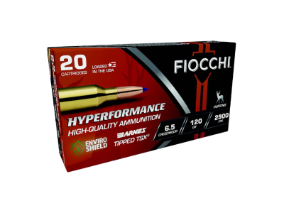 Fiocchi Hyperformance Rifle Rounds, 6.5 Creedmoor, 20