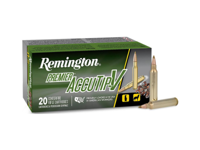 Remington Premier AccuTip-V Centerfire Rifle Cartridges, .204 Ruger