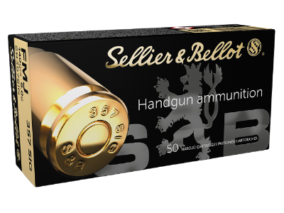 Sellier & Bellot Centerfire Handgun Cartridges, .357 SIG, 50