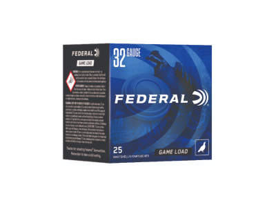Federal Game-Shok Heavy Field Shotshell Loads, 32 Gauge, 25