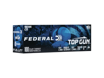 Federal Top Gun Shotshell Loads, 20 Gauge, 100