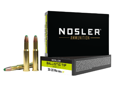 Nosler Ballistic Tip Rifle Rounds, .30-30 Winchester, 20