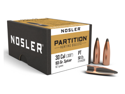 Nosler Partition 30Cal, 50